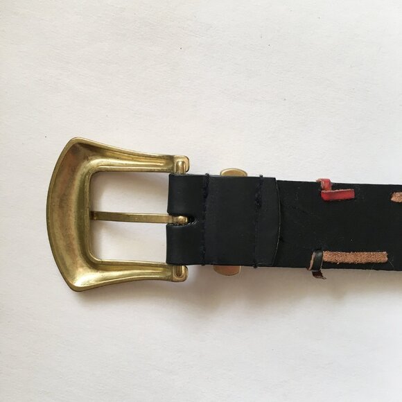 The Limited vintage leather high waisted belt - Picture 7 of 10